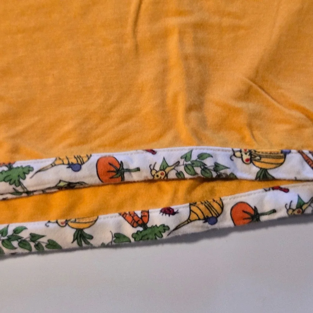 LUCKY BUG‎ Boutique Bamboo Swaddle Orange Nursery Blankets